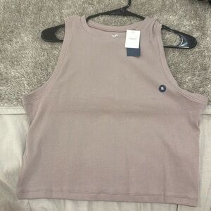hollister xl purple tank top